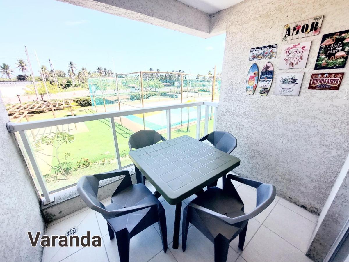 Flat Aconchegante, 3 Quartos, Condominio Muro Alto Em Pôrto das Galinhas エクステリア 写真