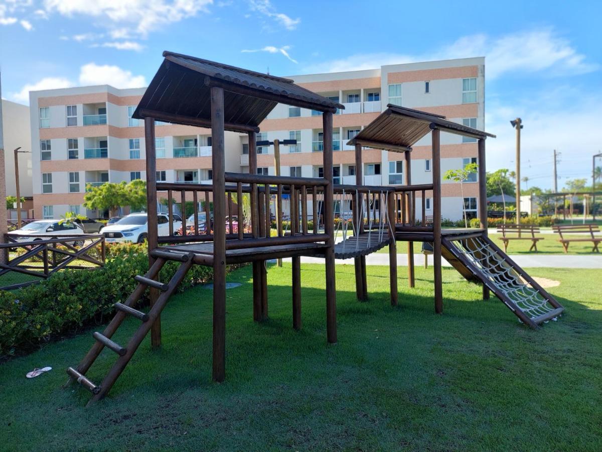 Flat Aconchegante, 3 Quartos, Condominio Muro Alto Em Pôrto das Galinhas エクステリア 写真