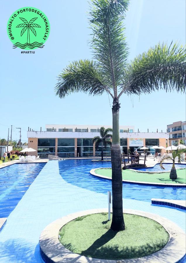 Flat Aconchegante, 3 Quartos, Condominio Muro Alto Em Pôrto das Galinhas エクステリア 写真